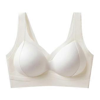 Seamless Push Up Lift Gathered Backless Vest Style Bra For Women