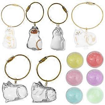 Memorial Pet Lover Essential Kitten-förmige Katzen Haarorganisatoren zum Aufbewahren von Haarausfall Konstruktion
