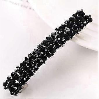 Rhinestone Hair Clips for Women, Handmade Metal Barrettes, Elegant Styling Accessories for Various Occasions