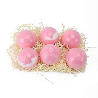 6pcs Bubble Bath Ball Vanilla Scents Skin Moisturizing Aroma...