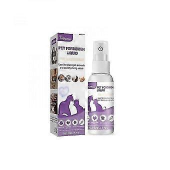 Pet Calming Spray for Cats Dogs, Plant-Based Non-Toxic, Ease Mood Prevent Howling, Help Pass Estrus Period, 50ml