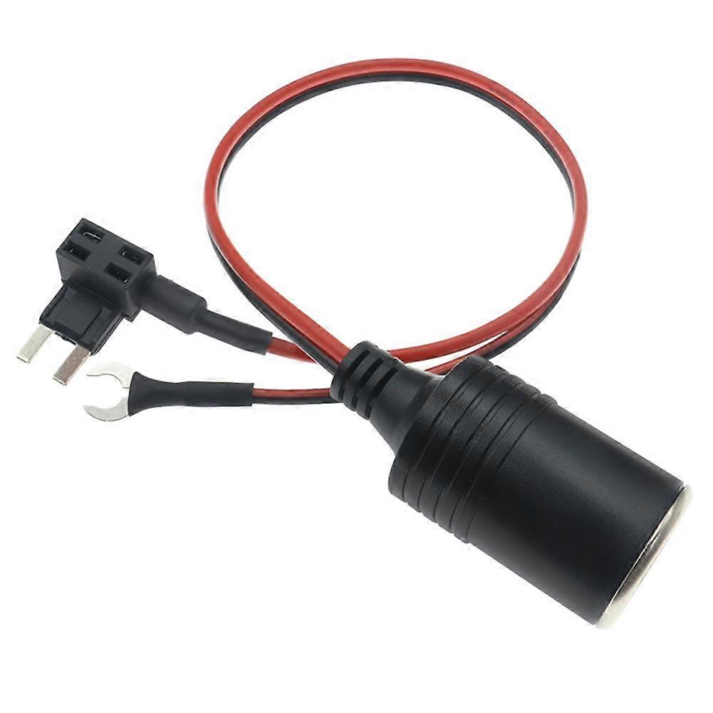 Cigarette Lighter Female Socket Adapter Cable For Clean Car Electrical Setup