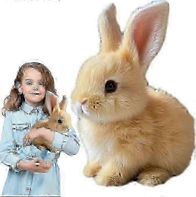Battery-Powered Hopping Rabbit Plush