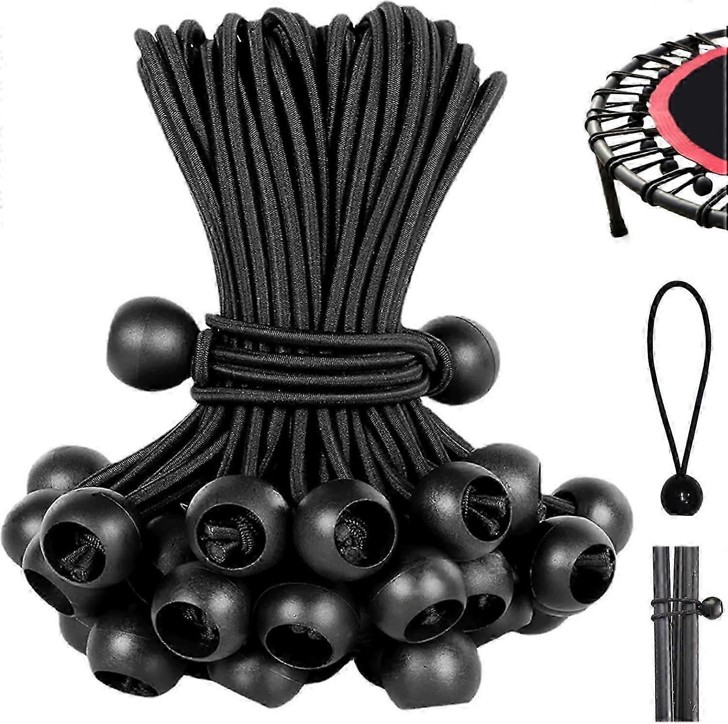 6 Inch Ball End Bungee Cord Set