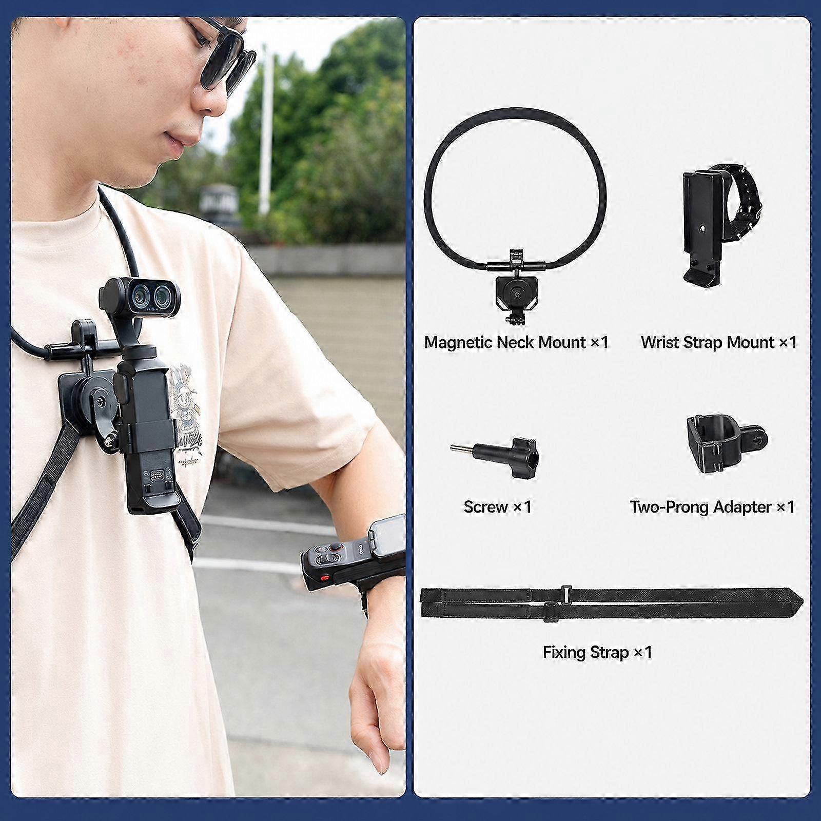 Ultra-Lightweight Neck And Wrist Mount Kit