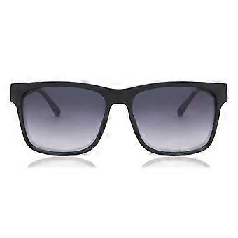 Guess GU00004 01Q Full Rim Shiny Black Men Square Sunglasses UV3 Original