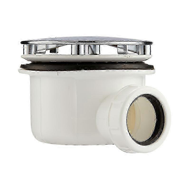 Quick-Release Chrome Shower Drain