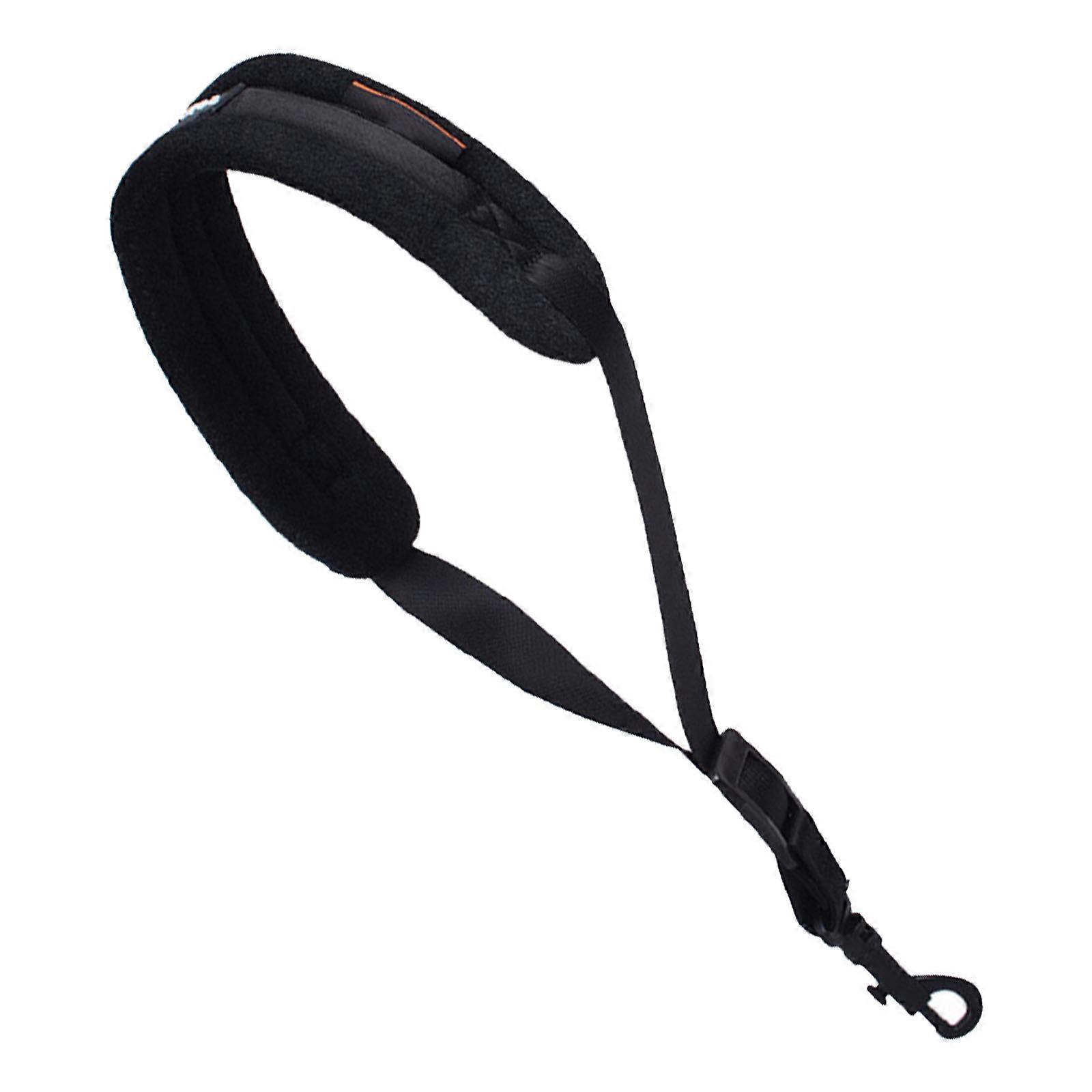 Sax Harness Hide Substance Foldable Shoulder Suspender Strap Black