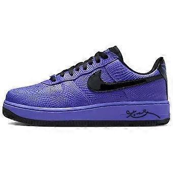 Nike x Kobe Bryant Air Force 1 Rutschfeste und abriebfeste Low-Top-Skateboardschuhe Unisex Schwarz Lila II7062-500