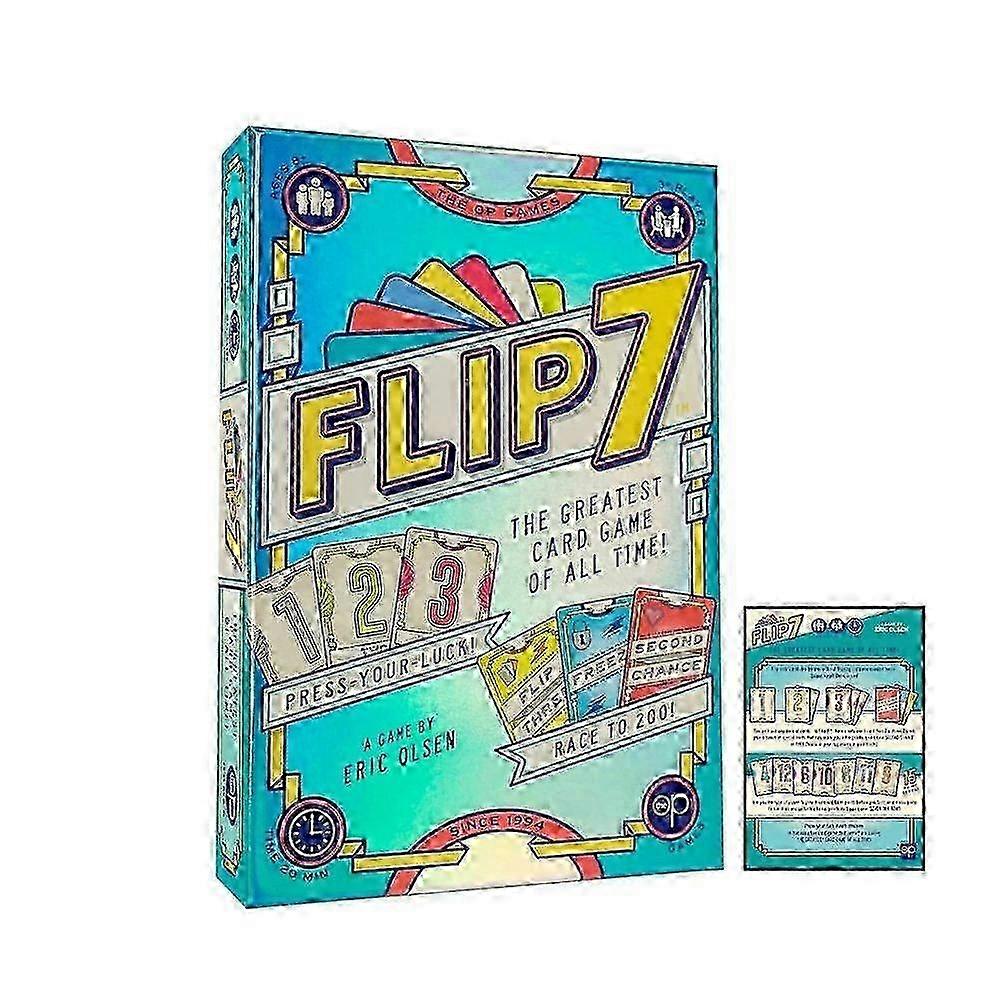 Flip 7 Bust-or-Boost Card Game