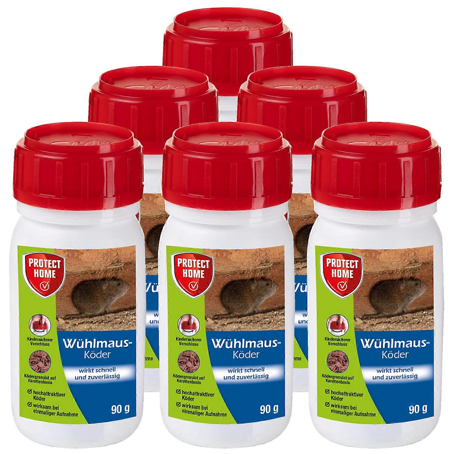 6 x PROTECT HOME® vole bait, 90 g