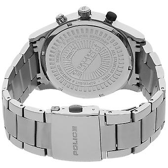 Police watches jet orologio Uomo Analogico Al quarzo con cinturino in Acciaio INOX PEWJG0005204