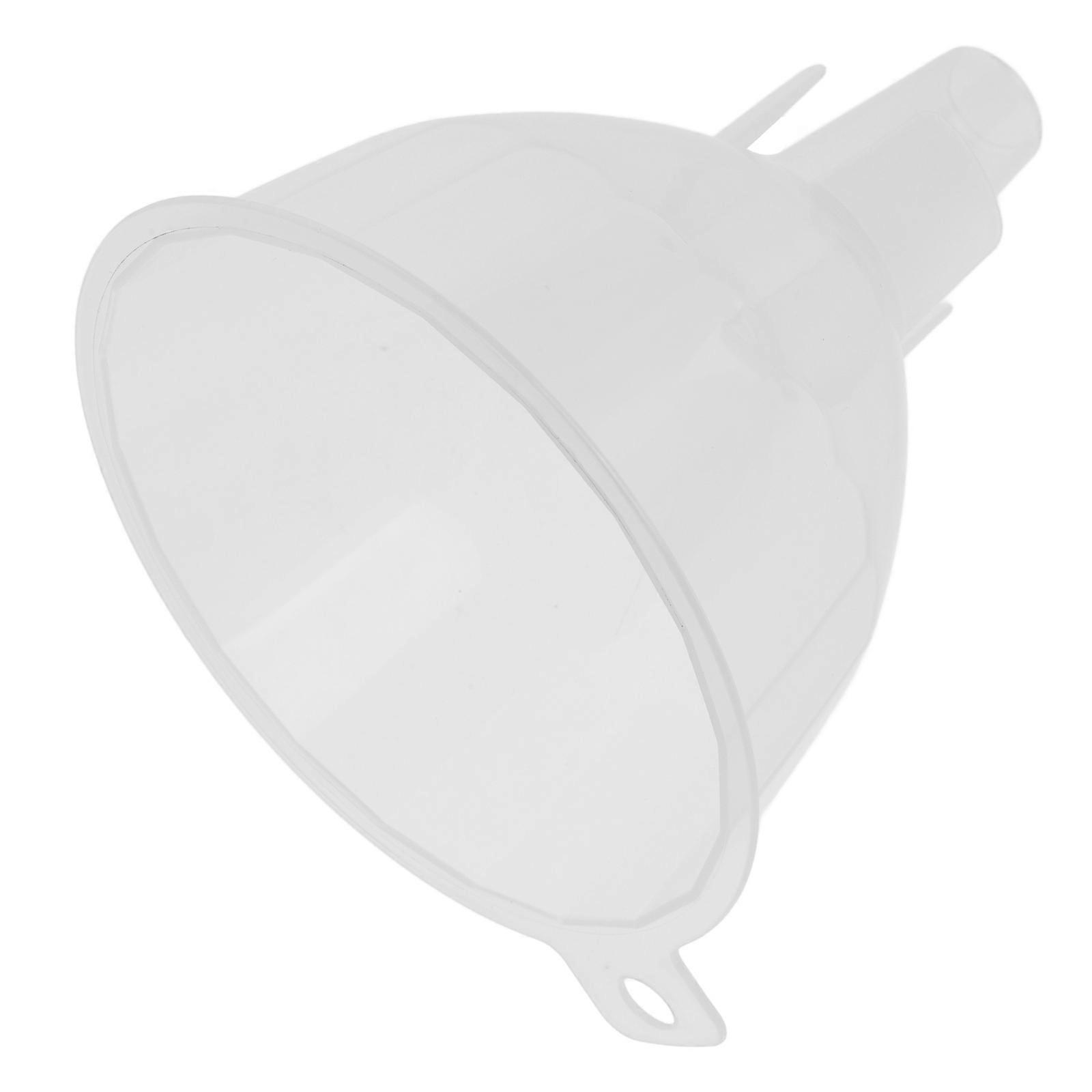 Multi-Use Kitchen Funnel for Liquid Transfer 5Pcs Transparent PP Funnels