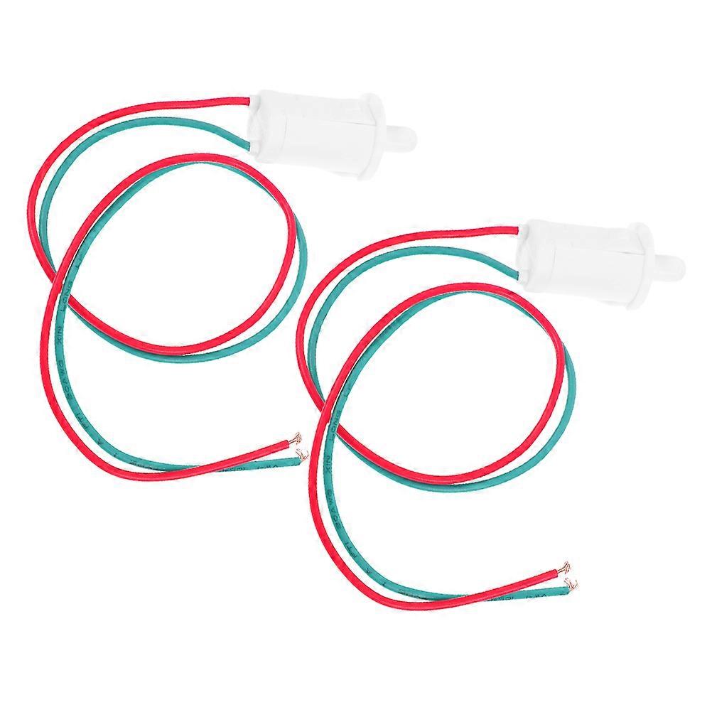 Fridge Door Switch with Wire for Automatic Light Control Switch 10Pcs Set