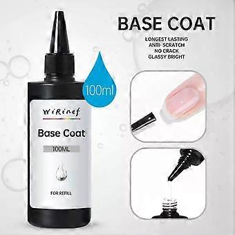 Nail Base Coat Gel for Gel Polish Manicure Preparation and Smooth Adhesion Layer