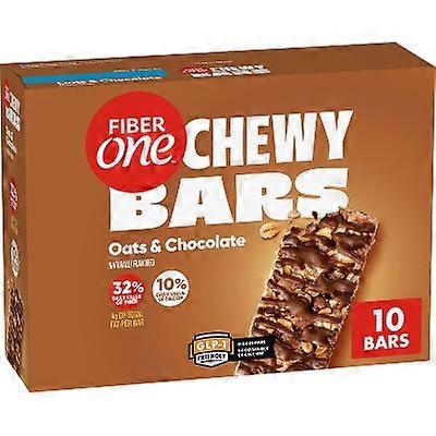 Fiber One Oats & Chocolate Chewy Bars, 10 ea