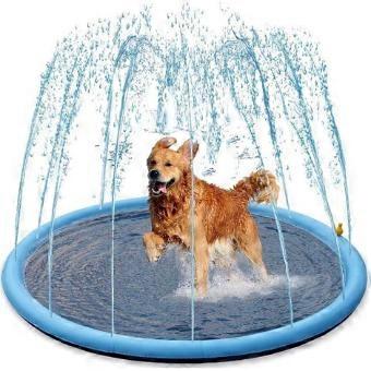 150cm Dog Watering Mat  Children's Bathtub/Pool  BPA-Free Non-Slip PVC  0.45mm Thick for Extra Durability