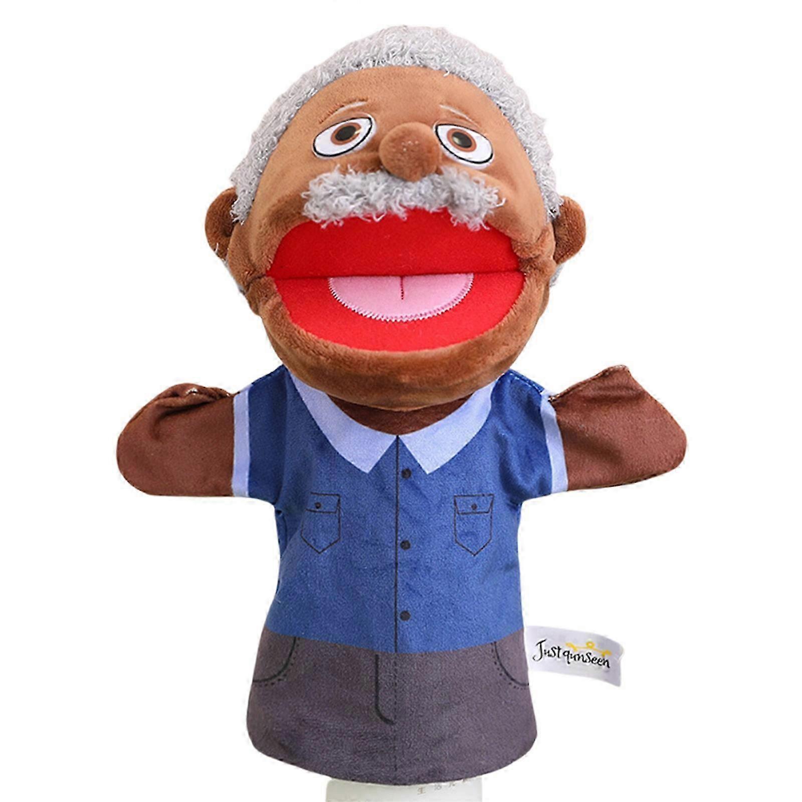 Interactive Velvet Hand Puppet For Role Play