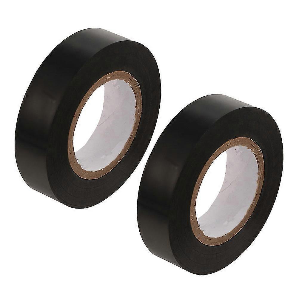 Black PVC Wire Insulation Tape 2 Rolls