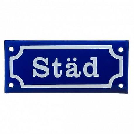 لافتة المينا الزرقاء Städ