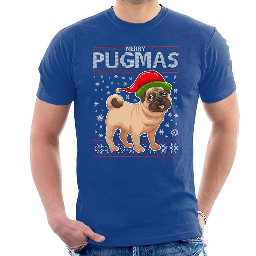 Pugmas joulua neulo kuvio t-paidat