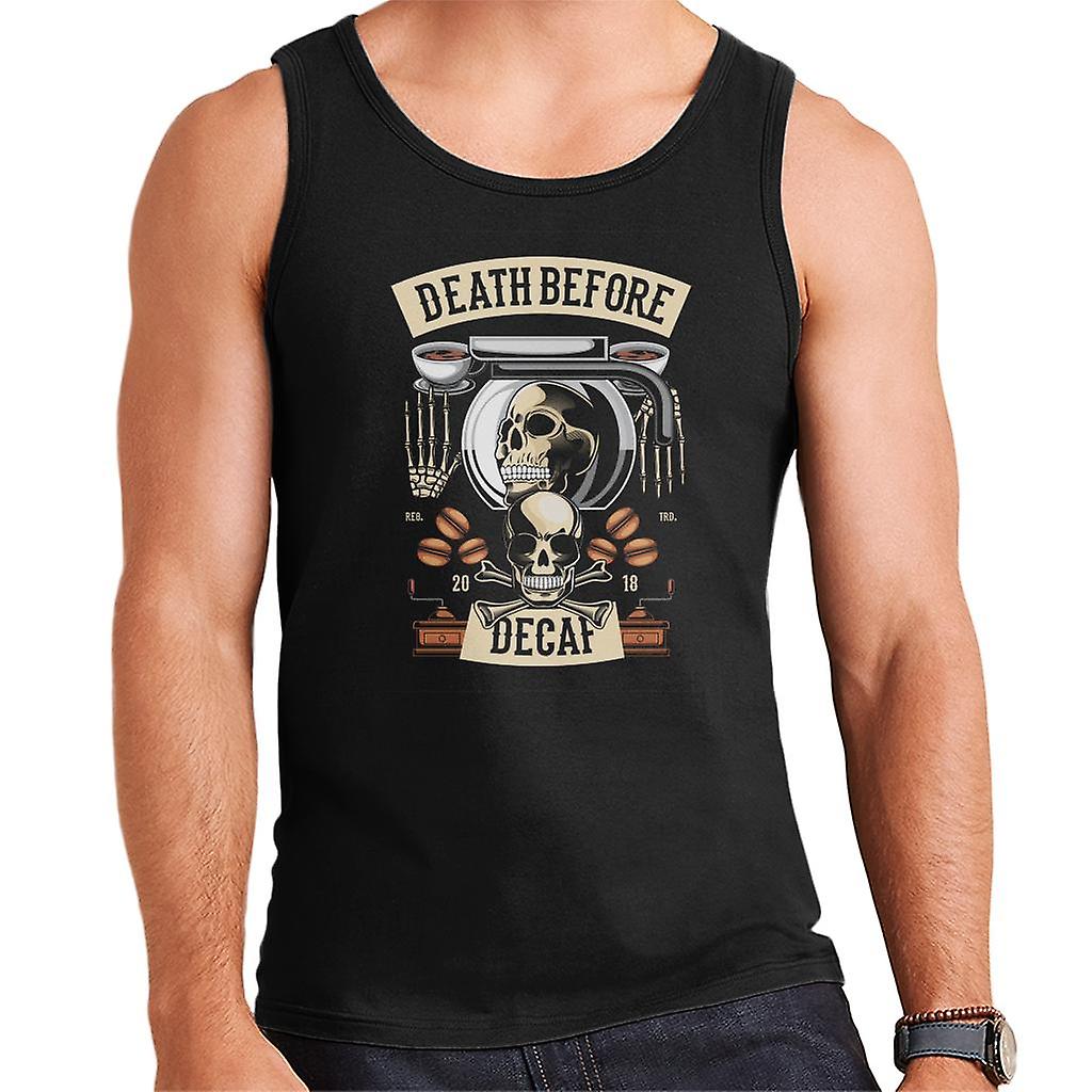 Death Before Decaf mannen Vest