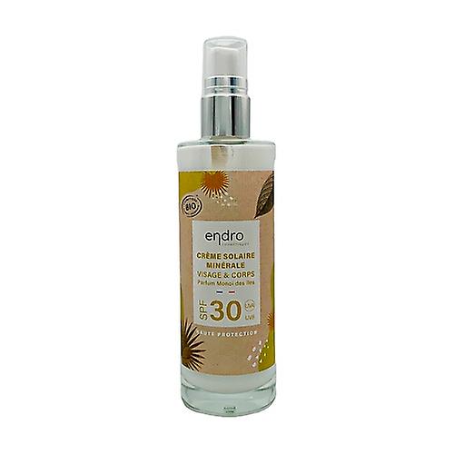 SPF 30 mineral sunscreen 100 ml of cream