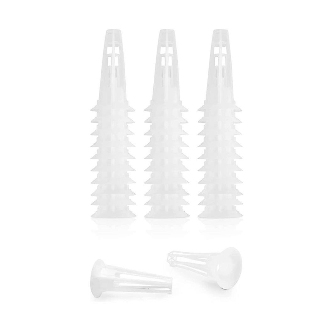 90 Pack Replacement Grow Baskets, Seed Pod Baskets Hydroponics Baskets, Durable Plastic Plant Growi