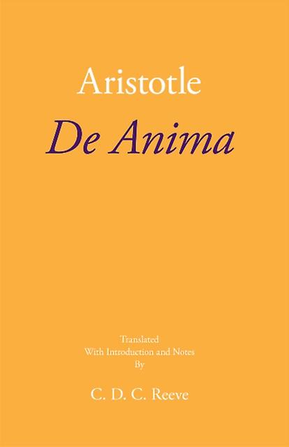 De Anima by C. D. C. Reeve Paperback