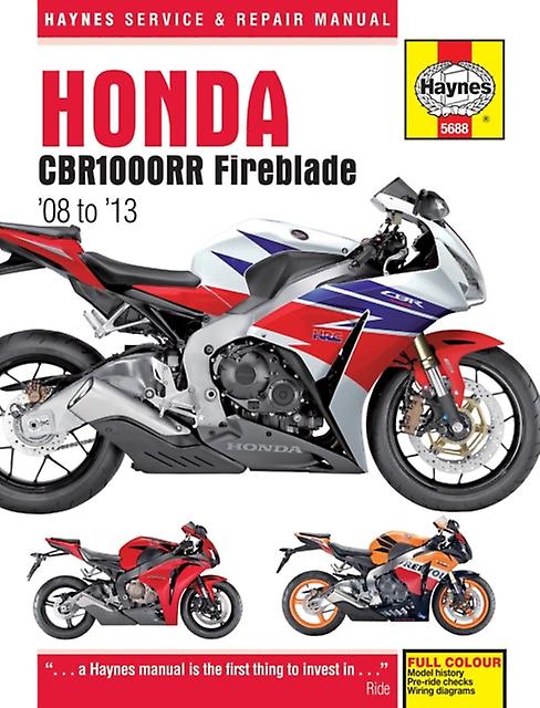 Honda Cbr1000r Fireblade 08 13 by Matthew Coombs Paperback Book