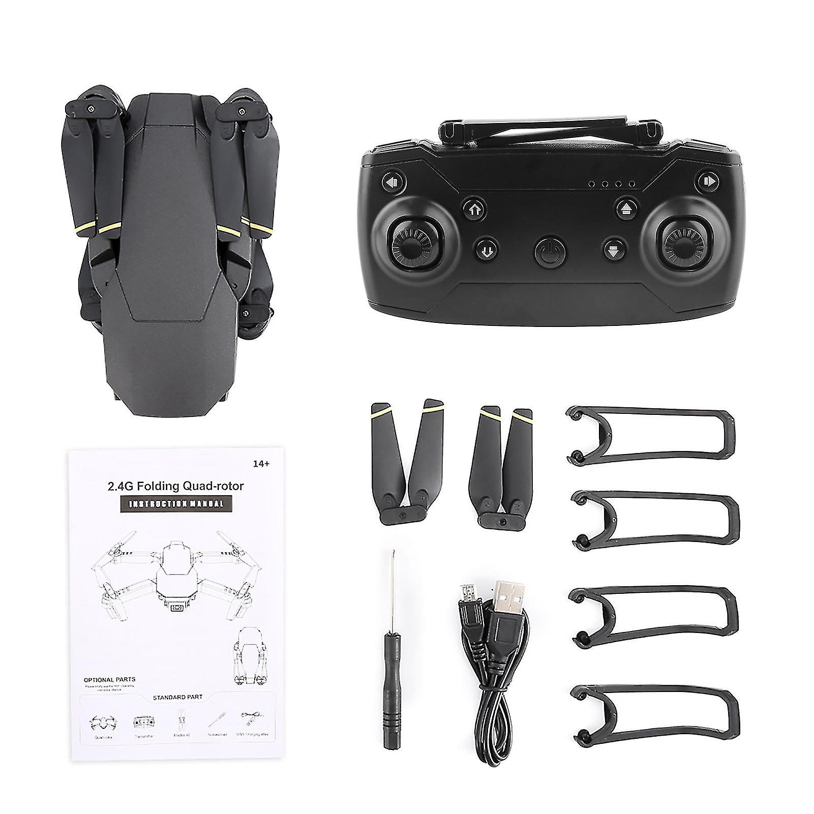 Foldable Remote Control Headless Altitude Hold Drone Wifi Rc Quadcopter With Camera (1080p)