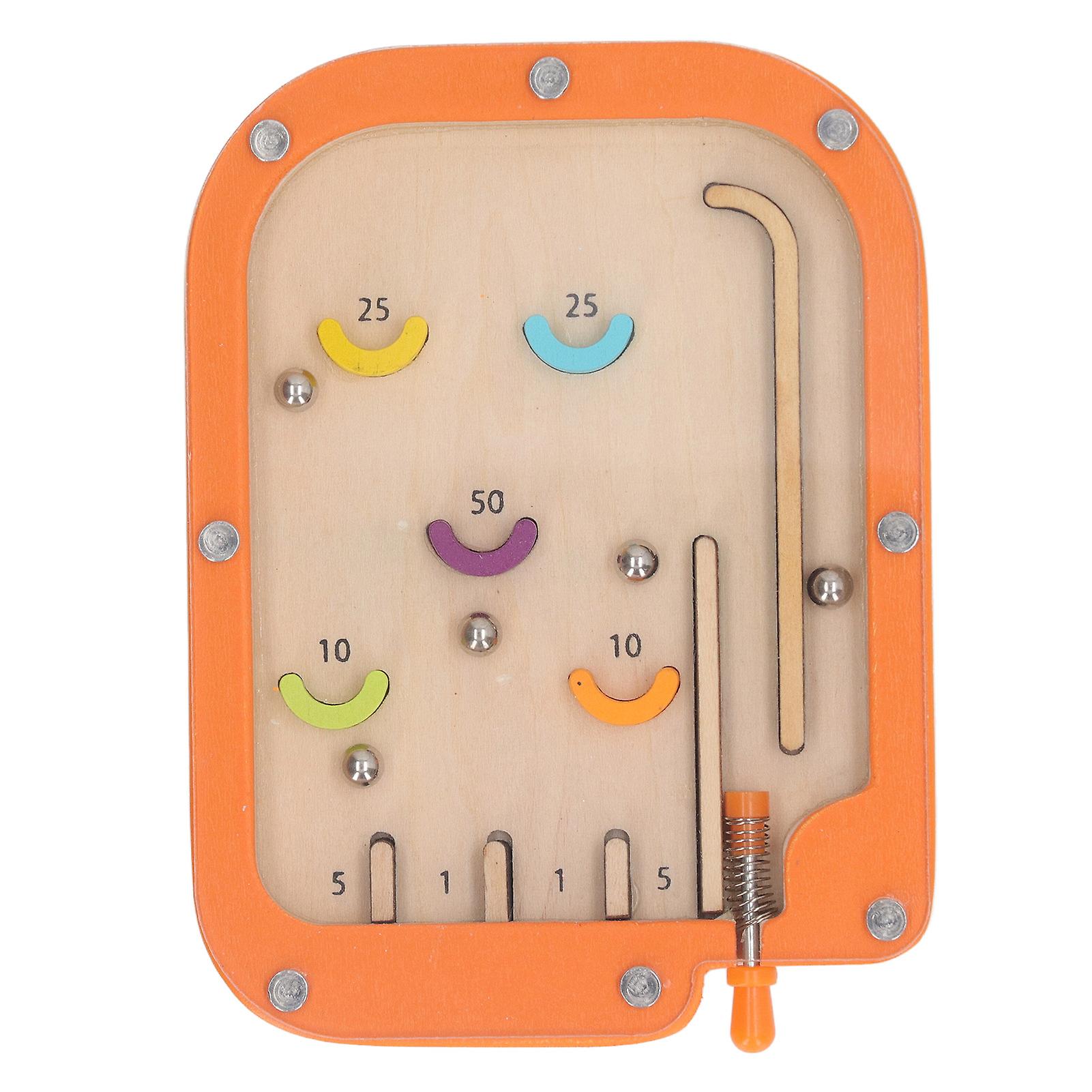 Kinderen Handheld Pinball Game Educatief Early Learning Bright Color Fine Motor Safe Pinball Maze Game