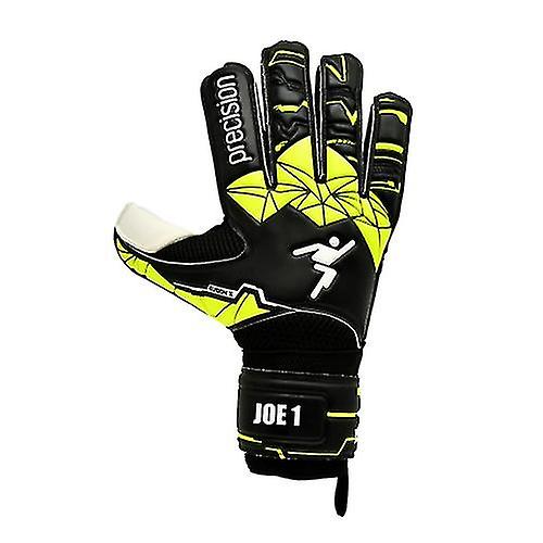 Precision Childrens/Kids Fusion X Flat Cut Finger Protect Goalkeeper Gloves