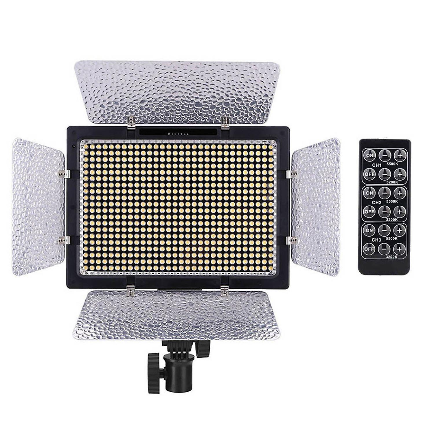 YN600L 600 LED Studio Video Light Lamp Color Temperature Adjustable for Canon Nikon Camcorder DSLR w