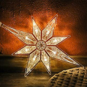 10,8 Zoll Bethlehem Weihnachtsfenster Stern Lichter Plastik beleuchtet Stern  Baum Topper Dekoration LED-Stern Fenster Silhouette Dekoration (3 Stck) |  Fruugo DE