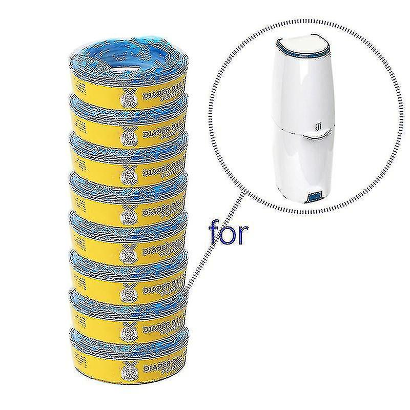 4pcs Windel Eimer Taschen Müllsack Windel Genie Care Windel