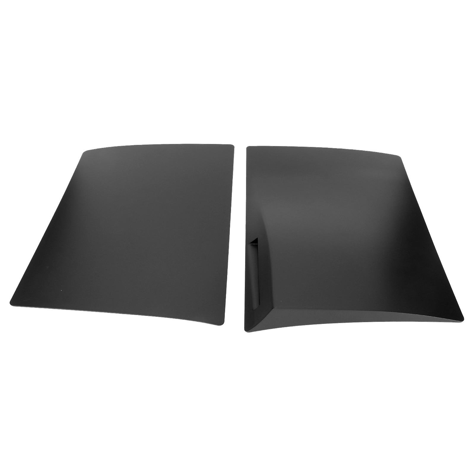 Black Dustproof Impact Resistant Replacement Faceplate for PS5 Disc Version Console