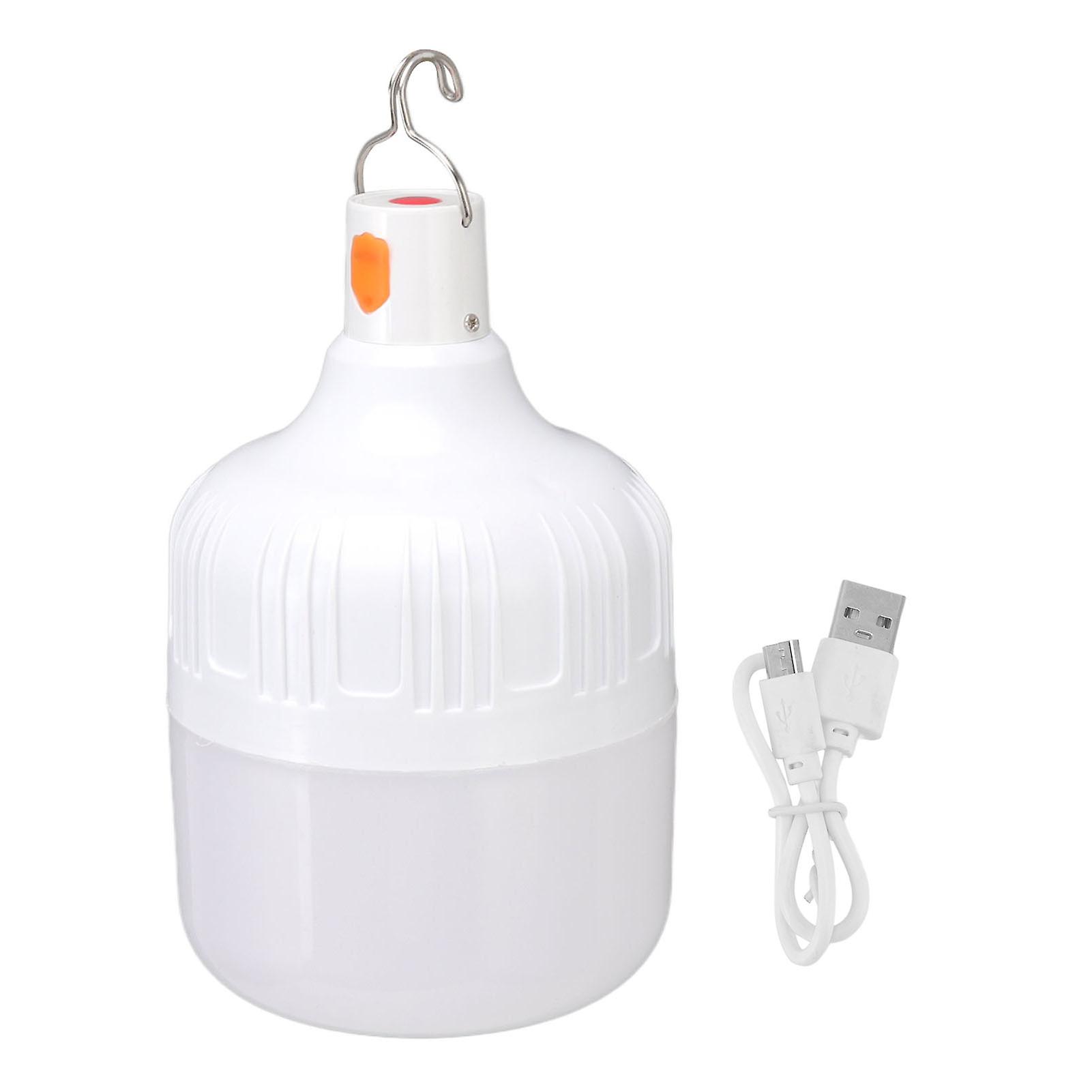 Portable Emergency Lantern, USB Chargeable for Outdoor Activities, Adjustable Brightness Lantern with Hook for Convenient Hanging