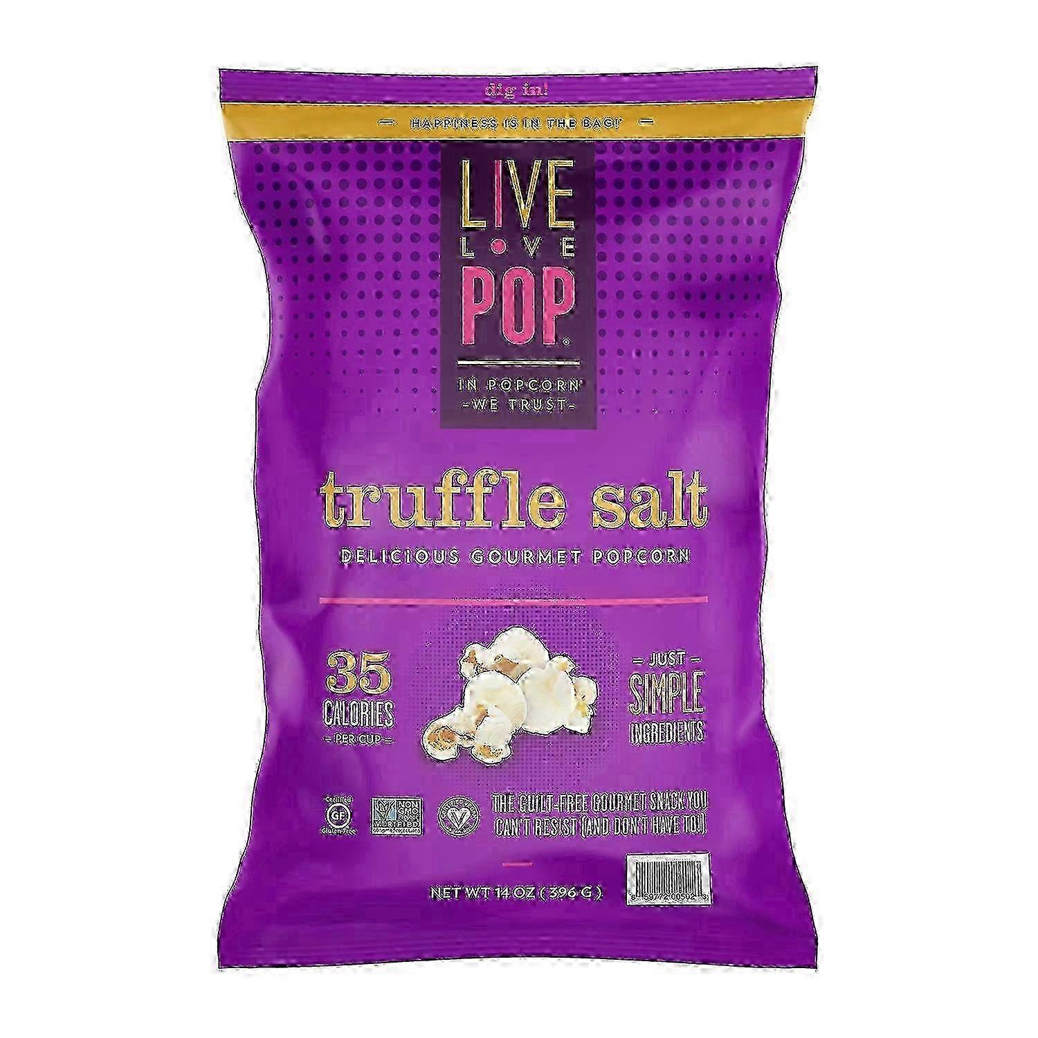 Live Love Pop Truffle Salt Popcorn Pack, 14 Oz