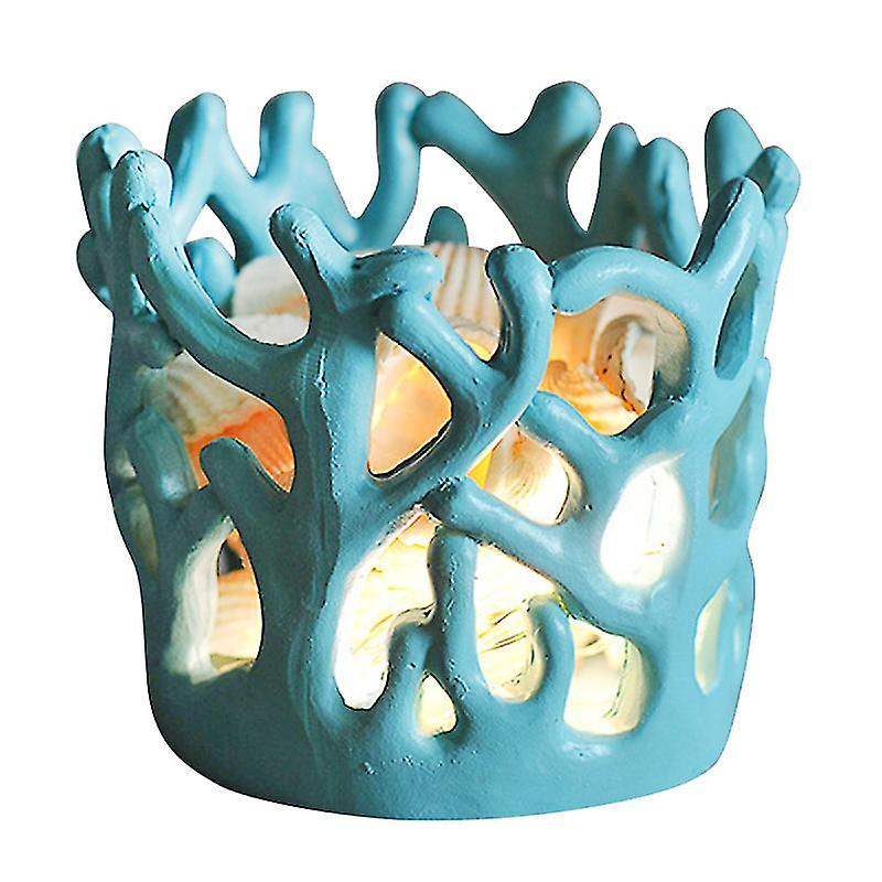 1pcs Resin Coral Light Holder
