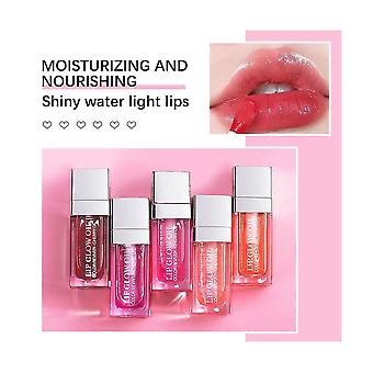 Crystal Jelly Feuchtigkeitsspendendes Lippenöl Aufpolsternder Lipgloss Make-up Sexy pralle Lippen Glühöl Getönte Lippen Plumper 6ml 007