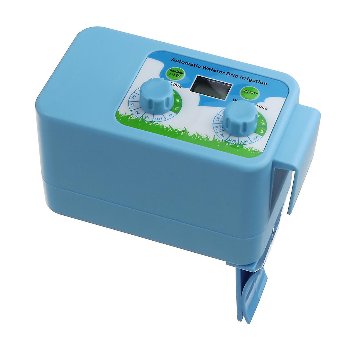 Automatic Drip Irrigation Watering Timer System Interval Garden Lcd Controller