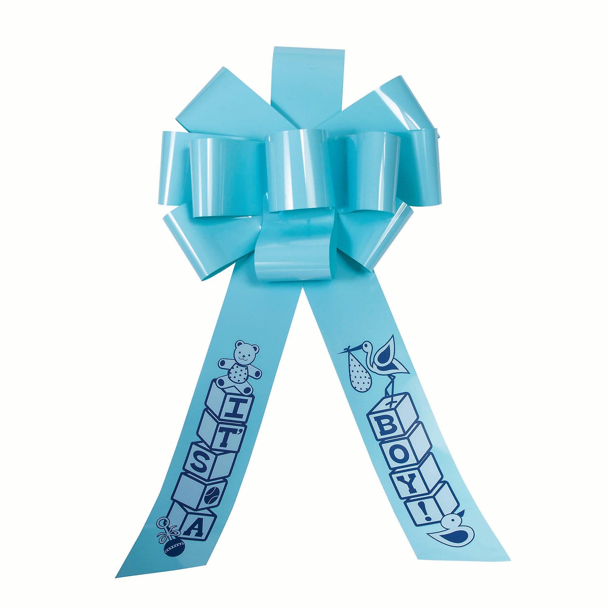 Celebration Door Bow Its A Boy Blue Sk98574
