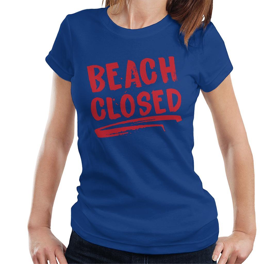 Jaws Beach Closed Women's T-Shirt