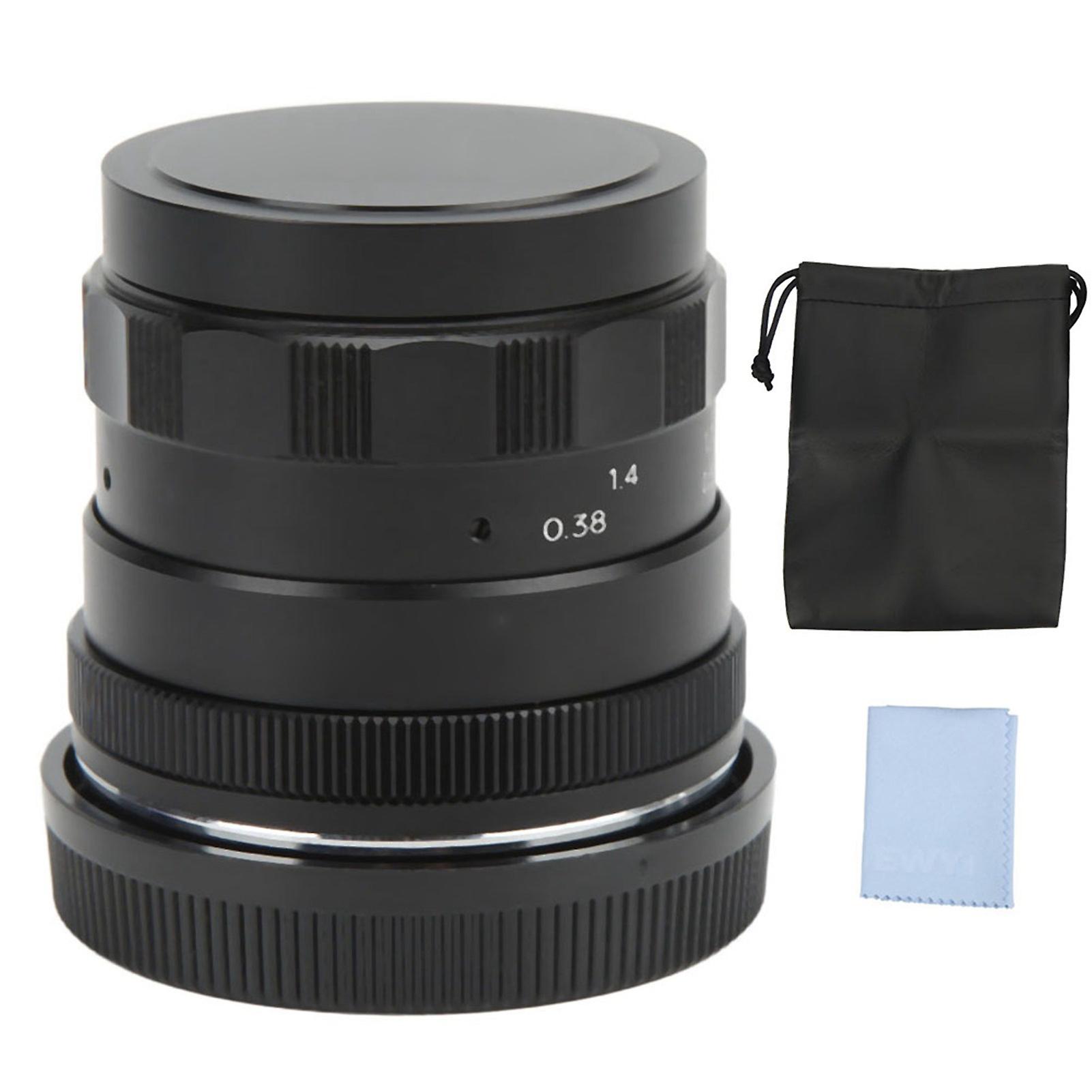 50mm F1.8 Large Aperture Lens APS C Manual Focus Lens for EOS M Mount for M2 M3 Camera