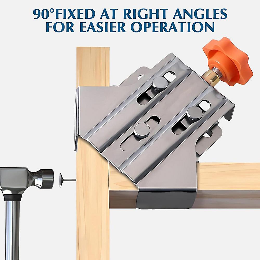 Adjustables Fixed Clip for Right Angle Reinforced Corner Positioning Tool for Iron Frame Welding