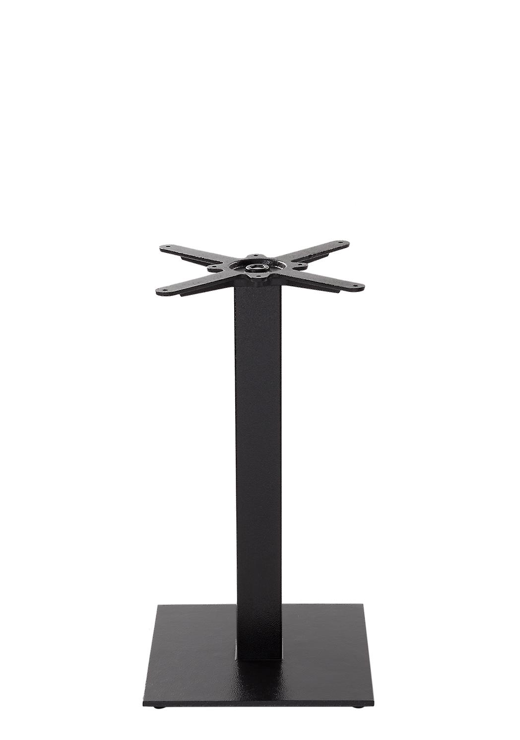 Black Cast Iron Square Table Base - Small - Height - 730 mm