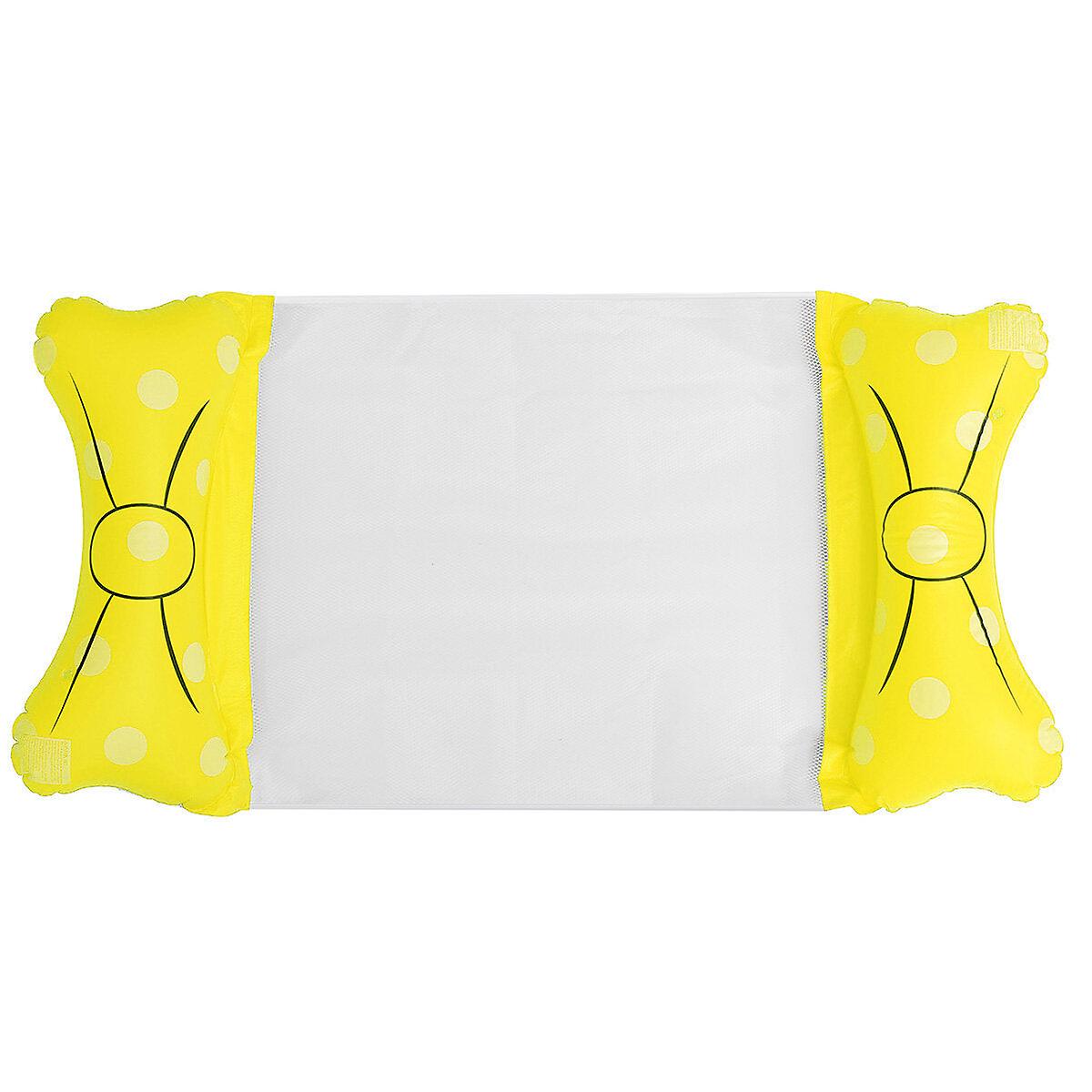53X28inch Inflatable Floating Water Hammock Pvc Swimming Pool Lounge Bed Chair