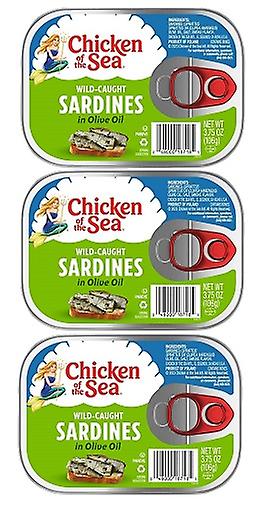Chicken of the Sea Sardines Wild Caught in Olive Oil 3 Pack