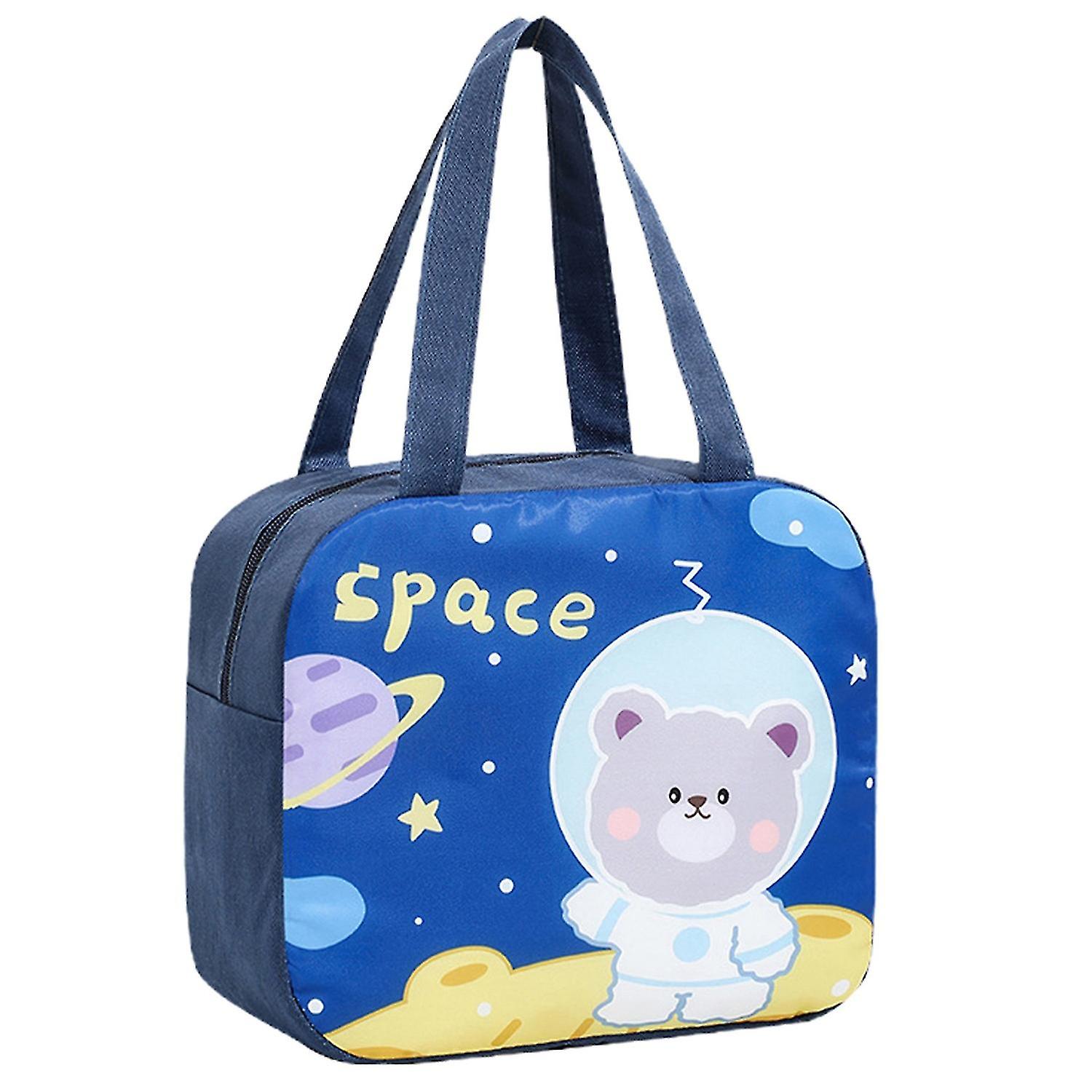 Lunch Box Pouch Anti-deformed Water Proof Easy to Carry Beach Picnic Insulated Tote Bag for Work